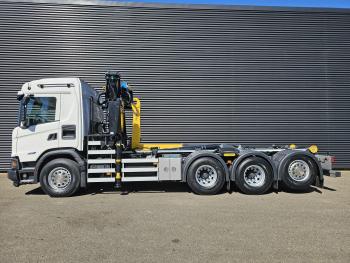 Scania G460 8x4*4 XT / PALFINGER EPSILON Q200 KRAAN + HAAKARM